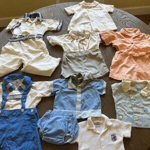Vintage 1930’s baby/toddler Boy Clothes- price is for all and is FIRM